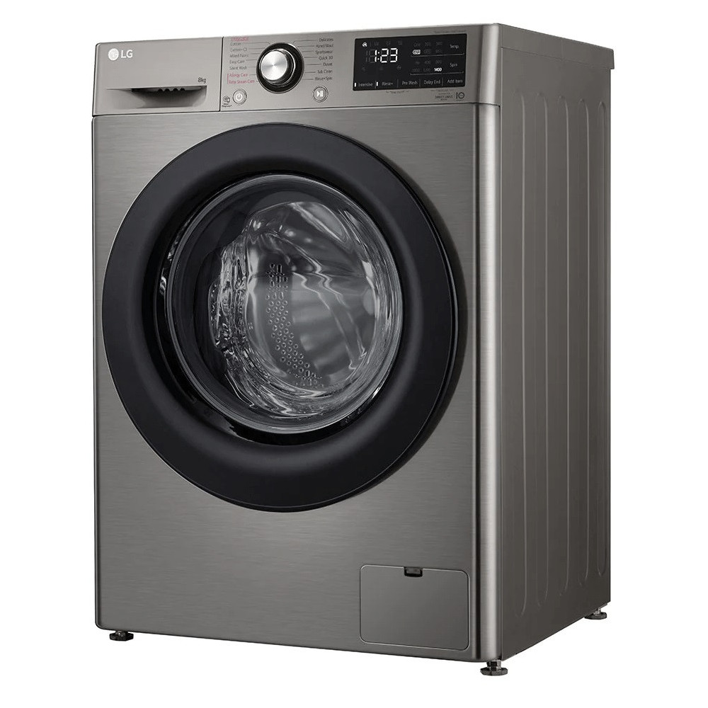 Lave linge Frontale LG F4R3TYG6P 8Kg / Direct Drive / Smart AI DD VIVACE V200 / Silver