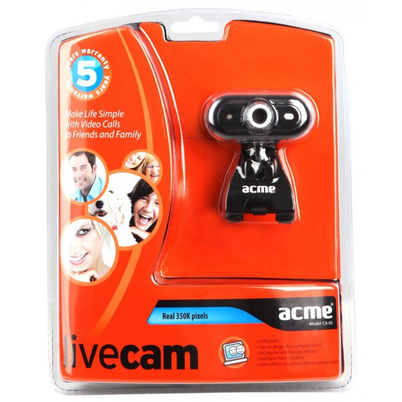 Webcam PC ACME CA03 / 350K pixels