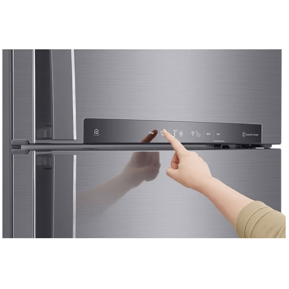Réfrigérateur Inverter LG GN-H702HLHL No Frost / 506L / Smart / Silver