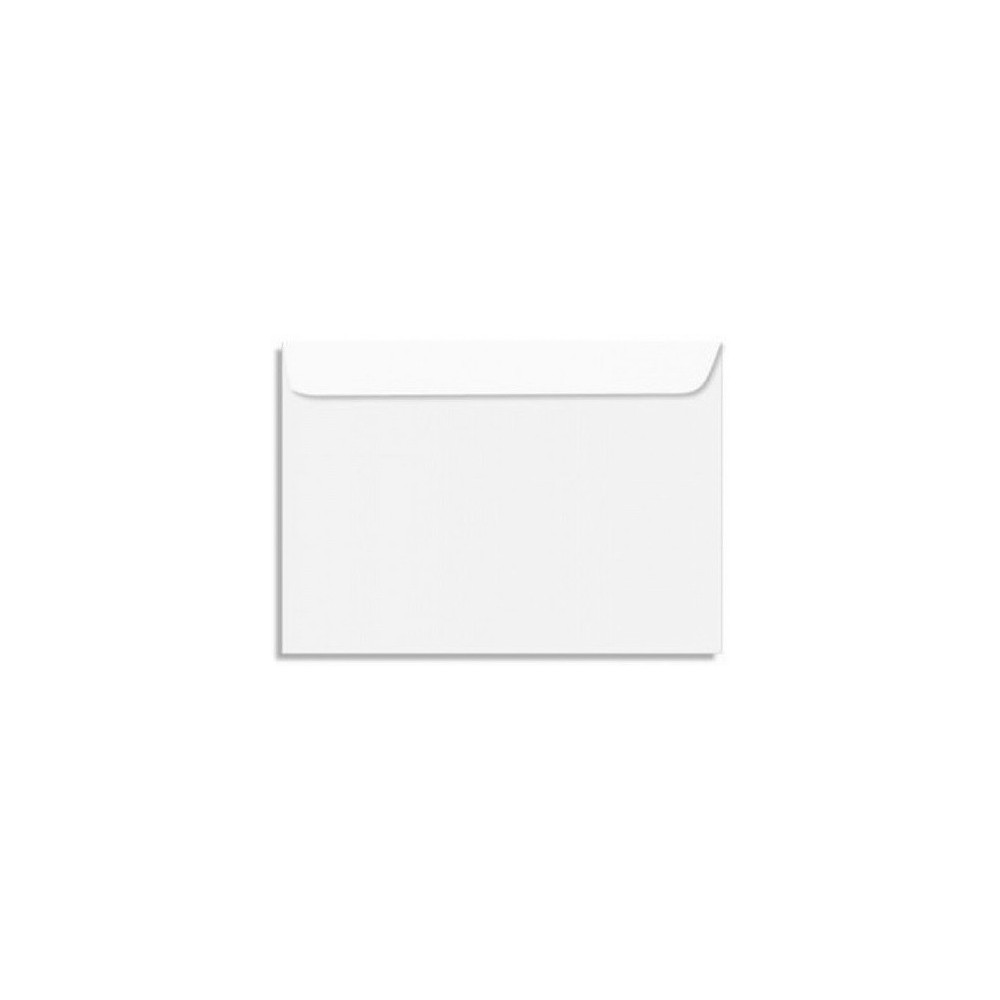 PAQUET DE 500 ENVELOPPES BLANCHES 176X250 MM