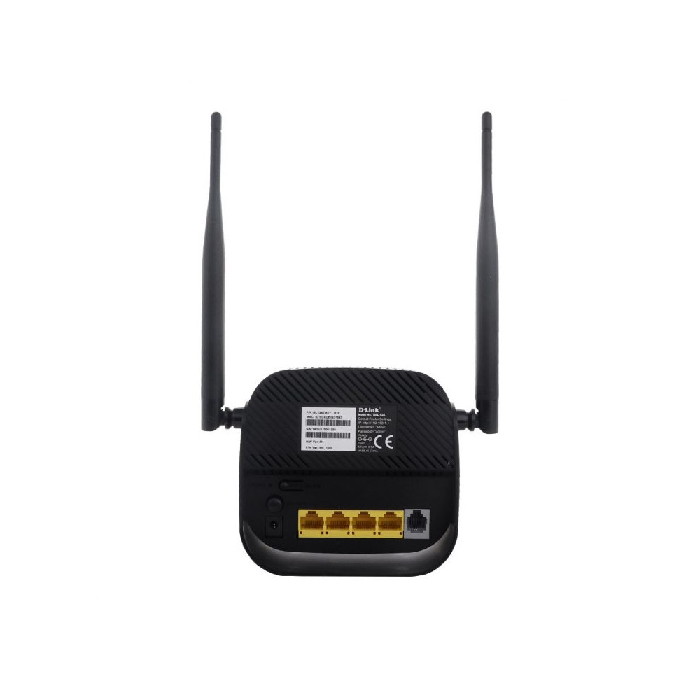 Routeur et Modem Sans Fil N300 ADSL2+ avec 4 Ports