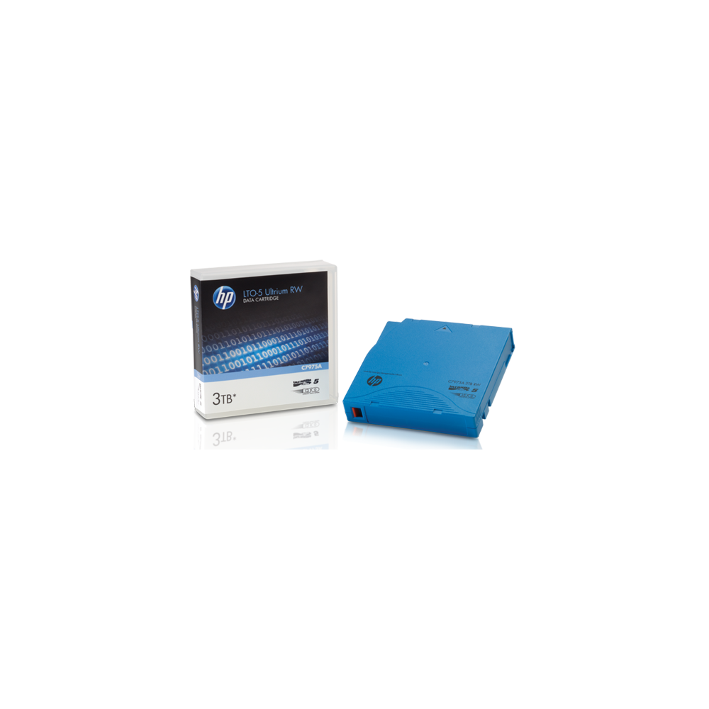 Cartouchede de sauvegarde HP LTO-5 Ultrium 3 TB RW (C7975A)