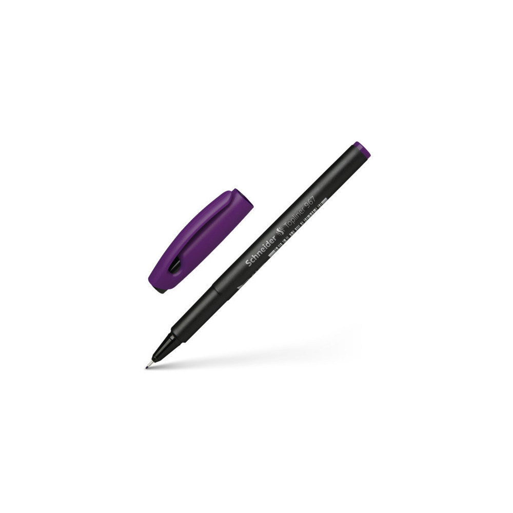 Feutre pointe fine Schneider Topliner 967 / Violet