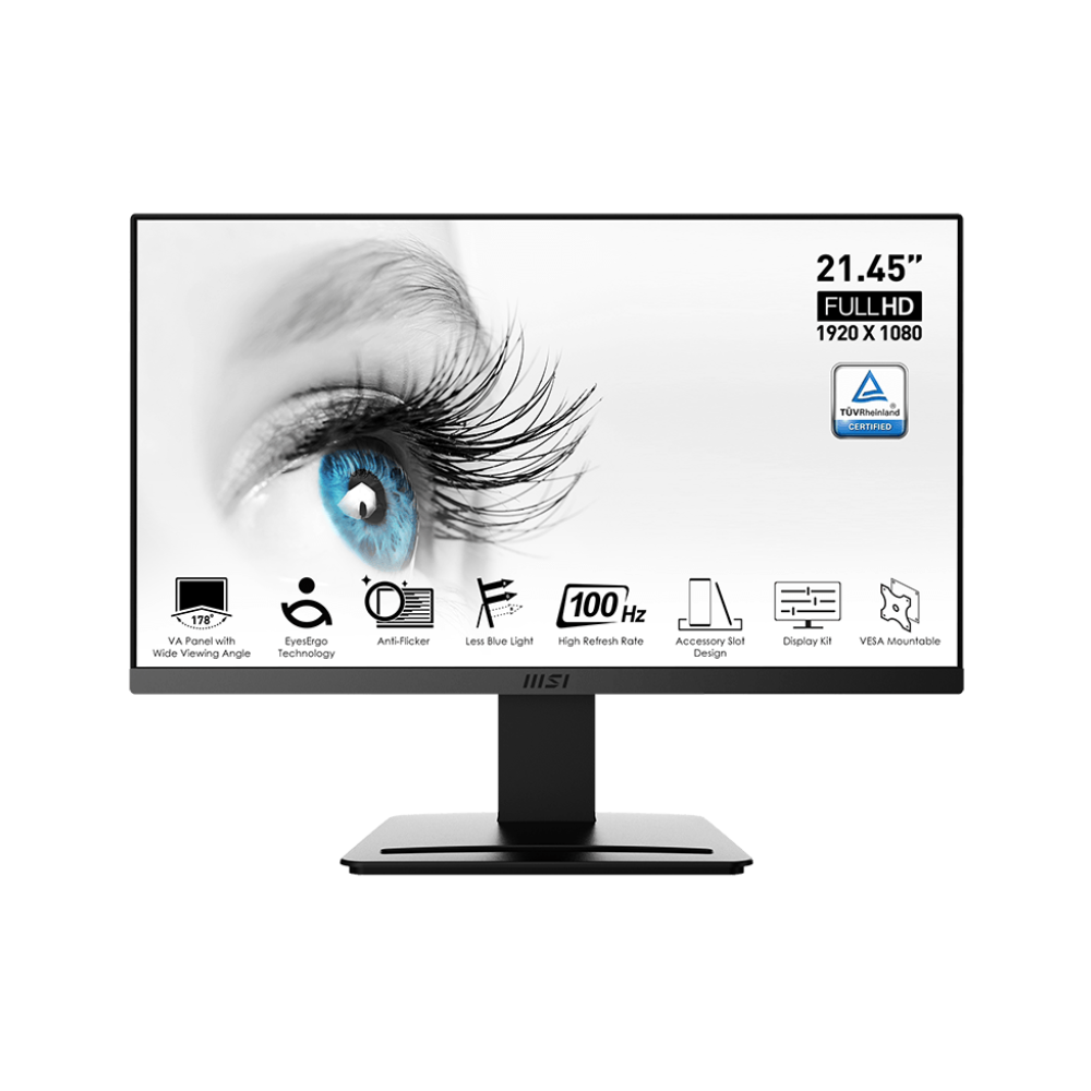 Écran MSI Pro MP223 E2 21.45" Full HD VA / 100 Hz / Noir
