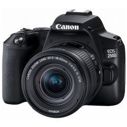 Appareil Photo Reflex Canon EOS 250D + Objectif EF-S 18-55mm f/4-5.6 IS STM