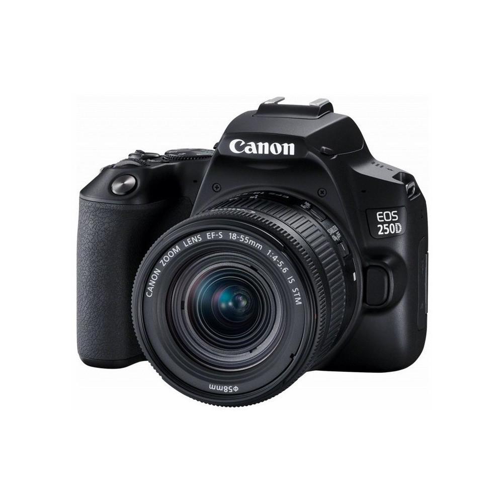 Appareil Photo Reflex Canon EOS 250D + Objectif EF-S 18-55mm f/4-5.6 IS STM