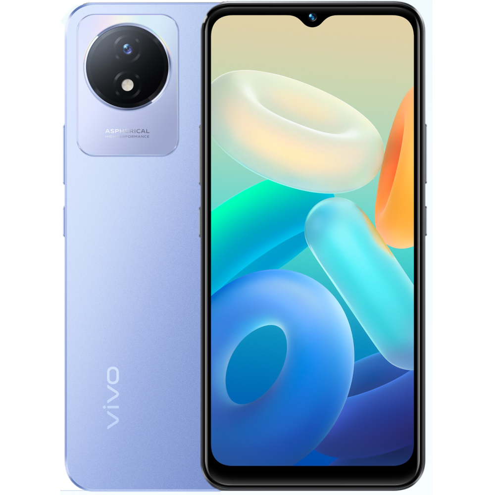 Smartphone Vivo Y02T / 4 Go / 64 Go / Bleu