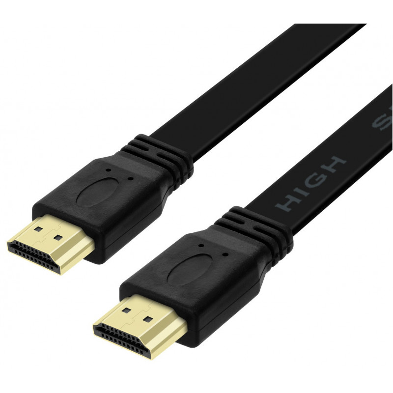 cable hdmi plat