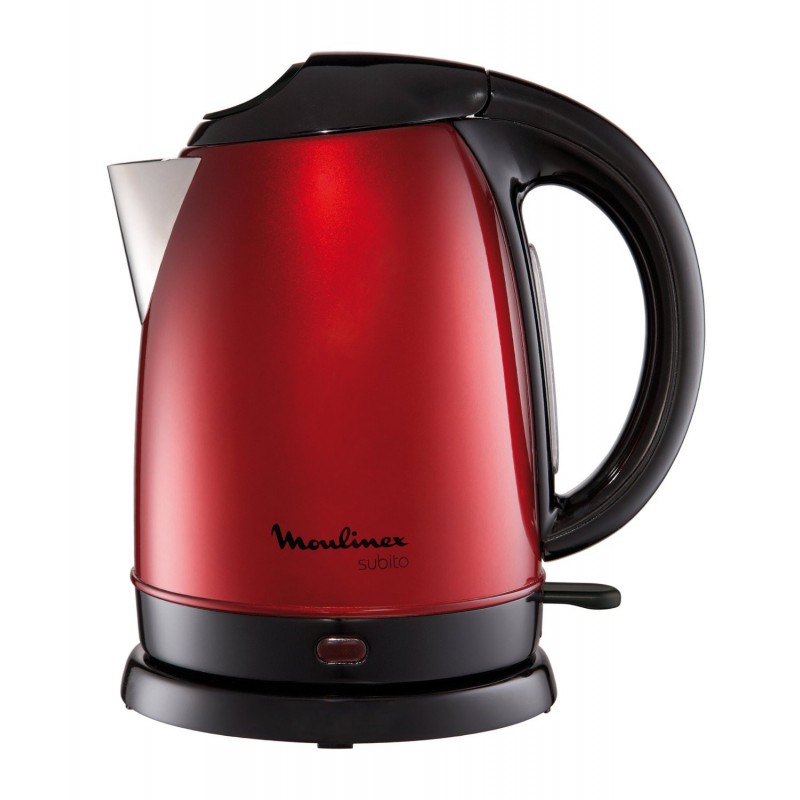 Bouilloire Moulinex Subito Inox rouge