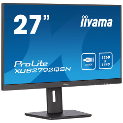 Ecran iiyama 27" IPS WQHD /...