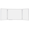 TABLEAU BLANC 2X3 MAGNETIQUE MULTI PANNEAUX / 180 x 120 CM / 360°