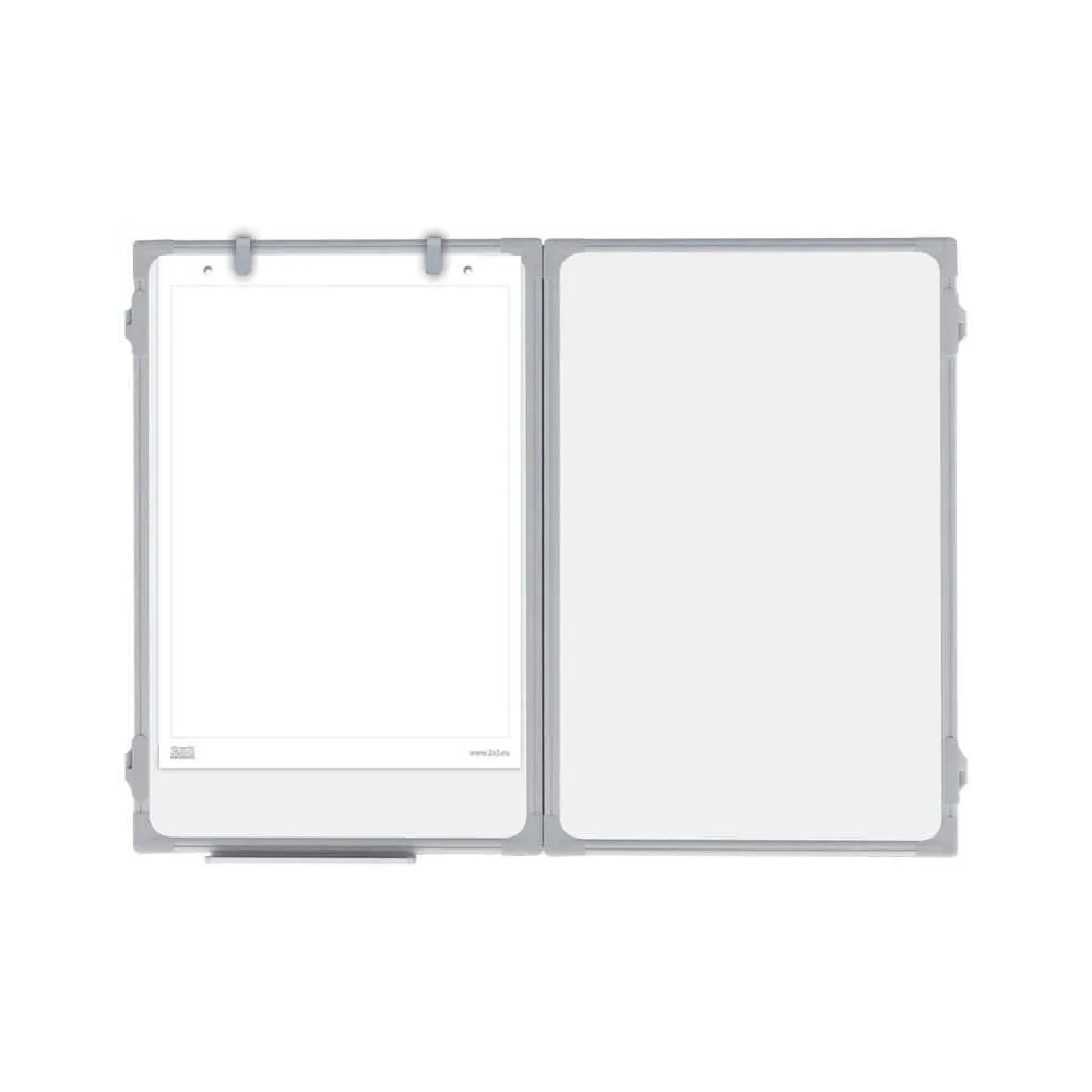TABLEAU BLANC 2X3 MAGNETIQUE MULTI PANNEAUX / 180 x 120 CM / 360°