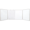 TABLEAU BLANC 2X3 MAGNETIQUE MULTI PANNEAUX /120 x 90 CM /240°