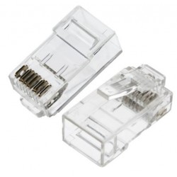 LOT DE 20 CONNECTEURS  RJ45...