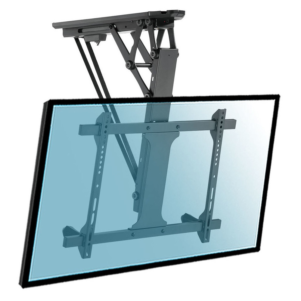 Support plafond Kimex escamotable motorisé pour écran TV 32´´-70´´ Connecté
