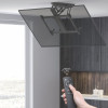 Support plafond Kimex escamotable motorisé pour écran TV 32´´-70´´ Connecté