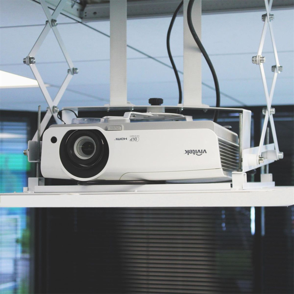 Support motorisé pour vidéoprojecteur / Hauteur 100 cm max / Wi-Fi