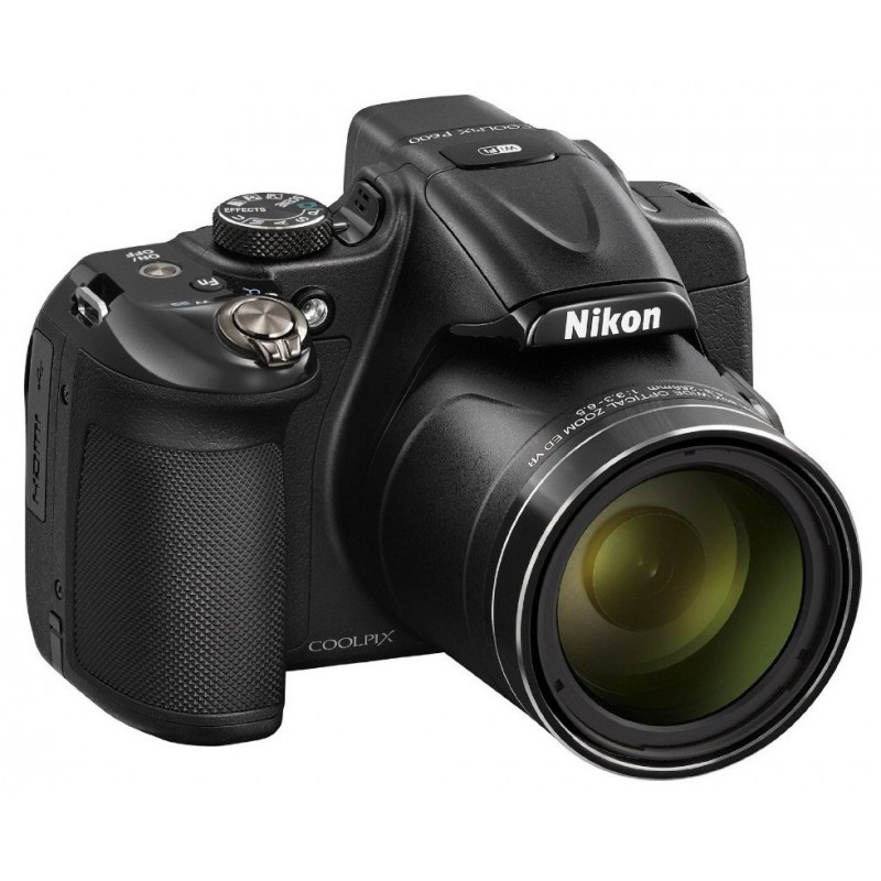 Appareil photo numérique compact Nikon Coolpix P600 16 MP / Noir
