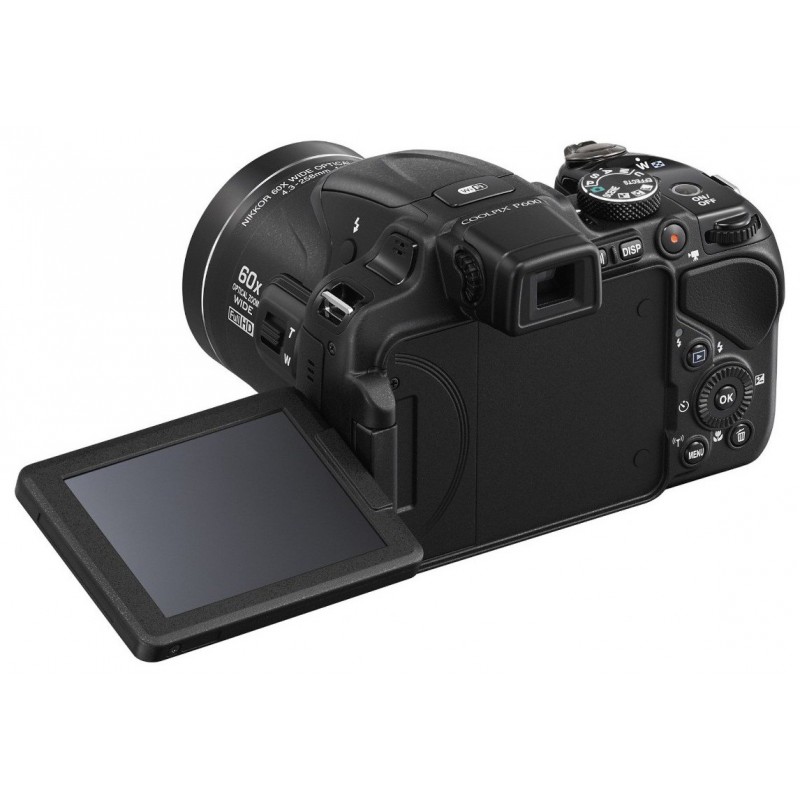Appareil photo numérique compact Nikon Coolpix P600 16 MP / Noir