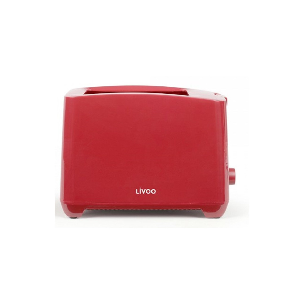 Grill pain LIVOO 750 W / Rouge