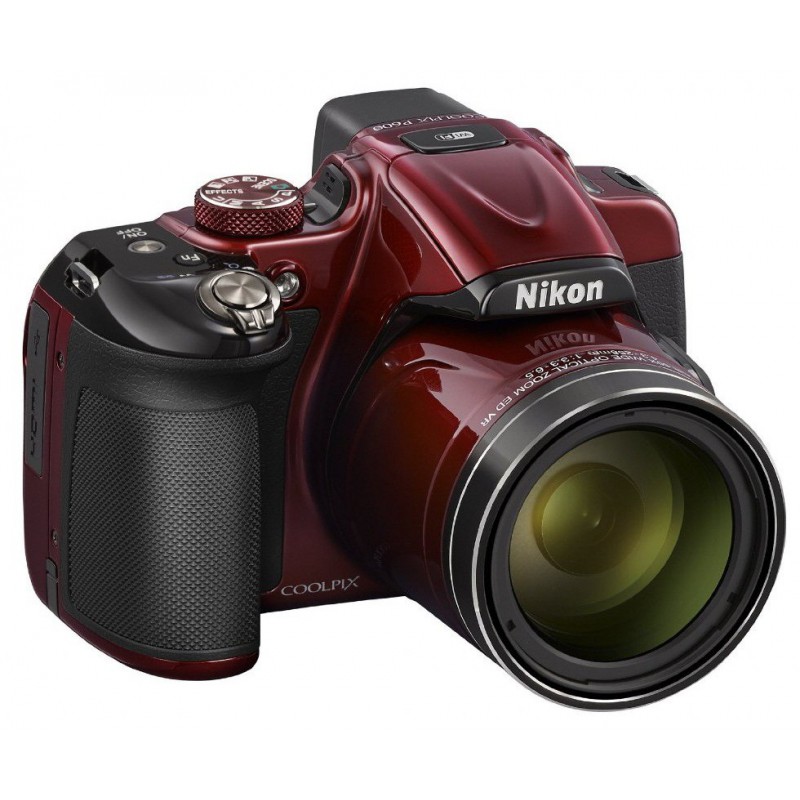 Appareil photo numérique compact Nikon Coolpix P600 16 MP / Rouge