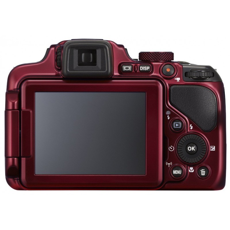 Appareil photo numérique compact Nikon Coolpix P600 16 MP / Rouge