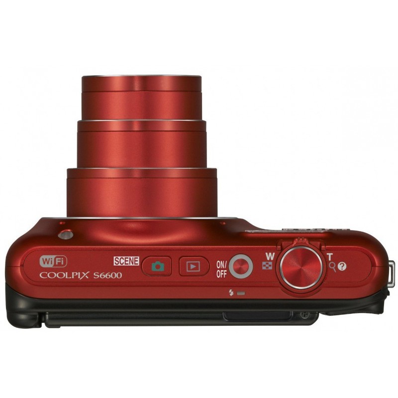Appareil Photo Nikon Coolpix S6600 16 MP / Rouge