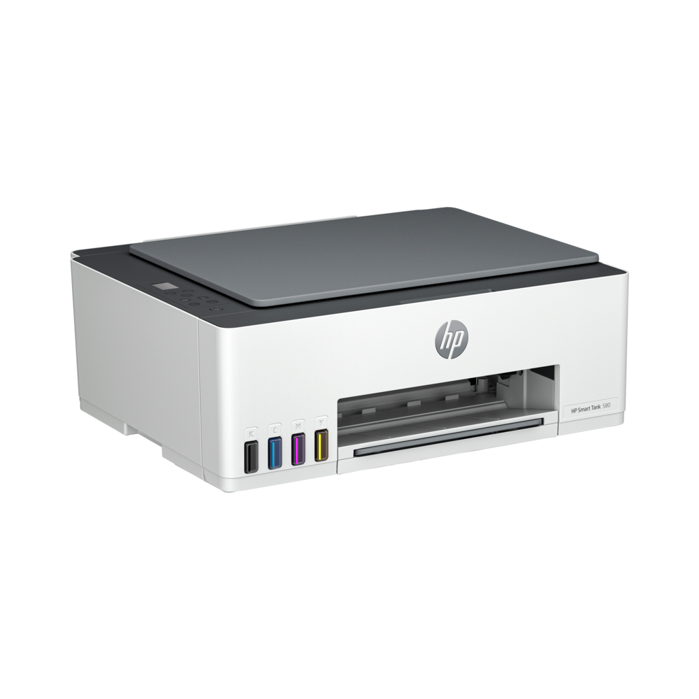 Imprimante HP 580 Smart Tank COULEUR 3EN1 / WIFI + 6 Bouteilles d'encre HP + 100 DT Bon de Réduction