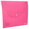 POCHETTE PP AVEC BOUTON DELI / A4 / ASSORTIES