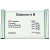 Plaque de Signalisation 2x3 en Aluminium / 750X 148mm