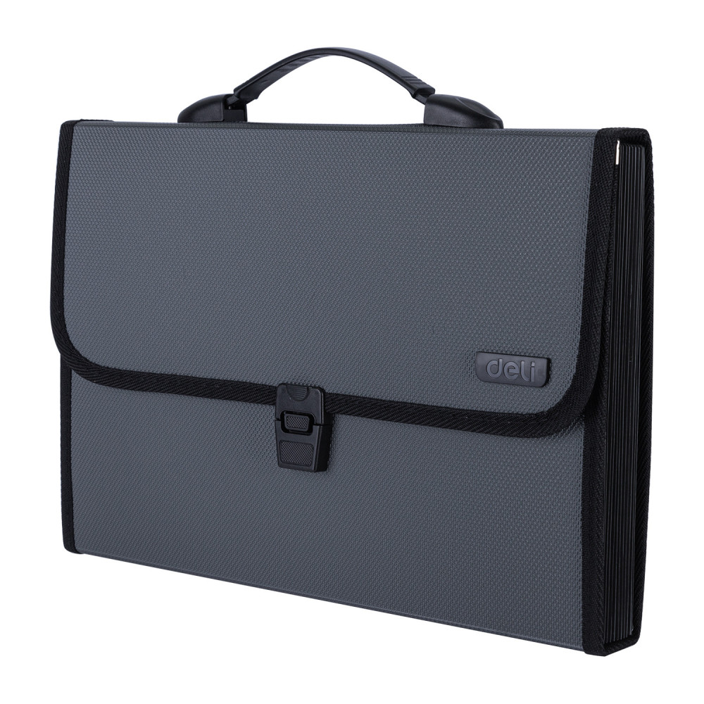 VALISE ORGANISER 13 COMP DELI E5556 / A4 / ASSORTIS