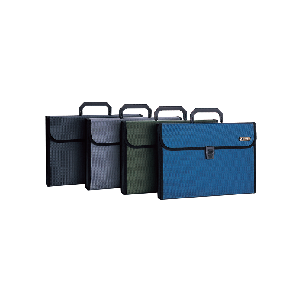 VALISE ORGANISER 13 COMP DELI E5556 / A4 / ASSORTIS