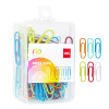 BOX DE 100 TROMBONE / 29MM / COULEUR ASSORTIS