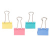 TUBE / 24 BINDER CLIP DELI / 32MM / COULEUR ASSORTIS