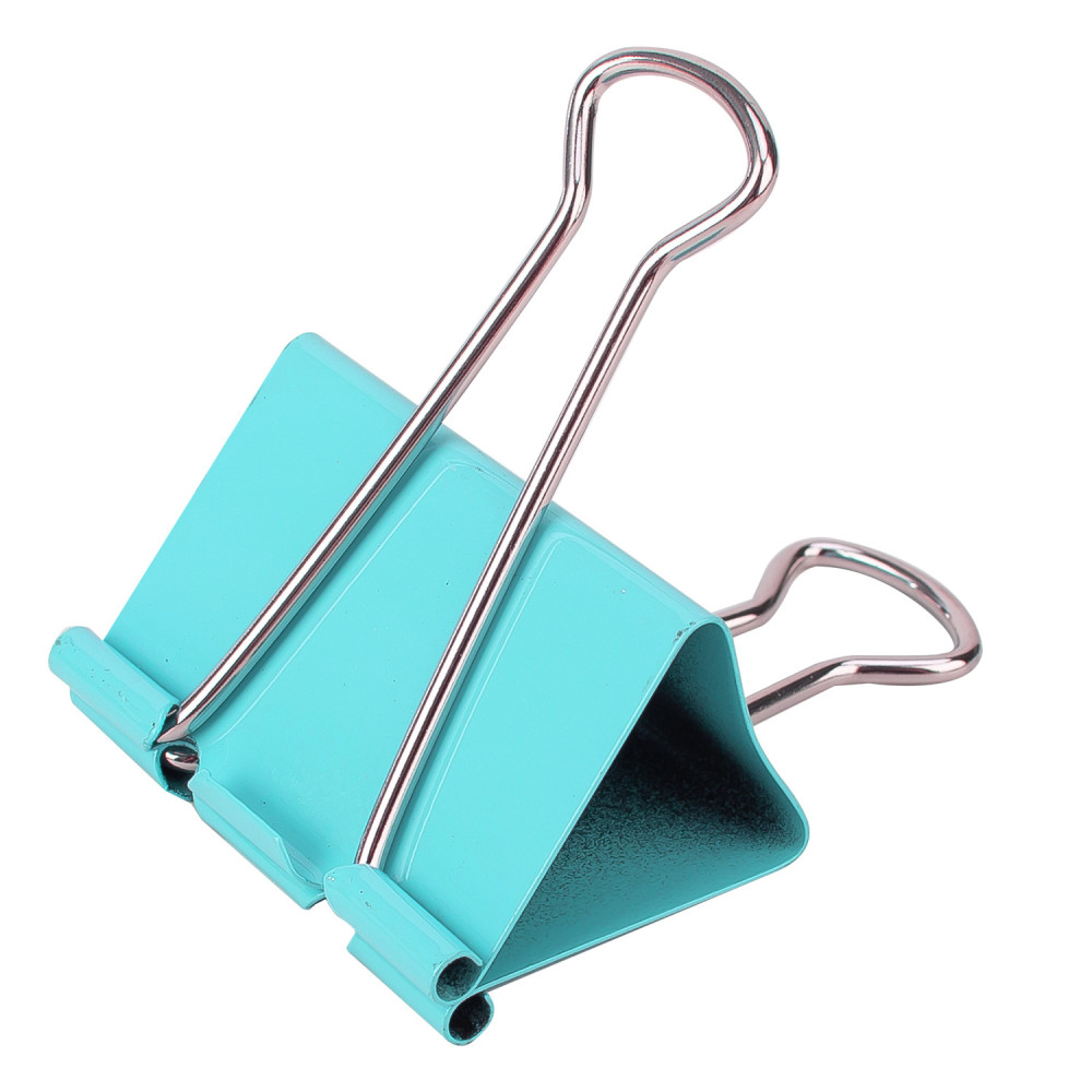 TUBE /24 BINDER CLIP DELI / 41MM / COULEUR ASSORTIS