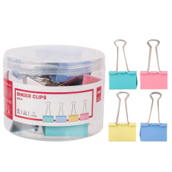 TUBE / 12 BINDER CLIP DELI...