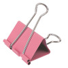 TUBE / 12 BINDER CLIP DELI / 51MM / COULEUR ASSORTIS