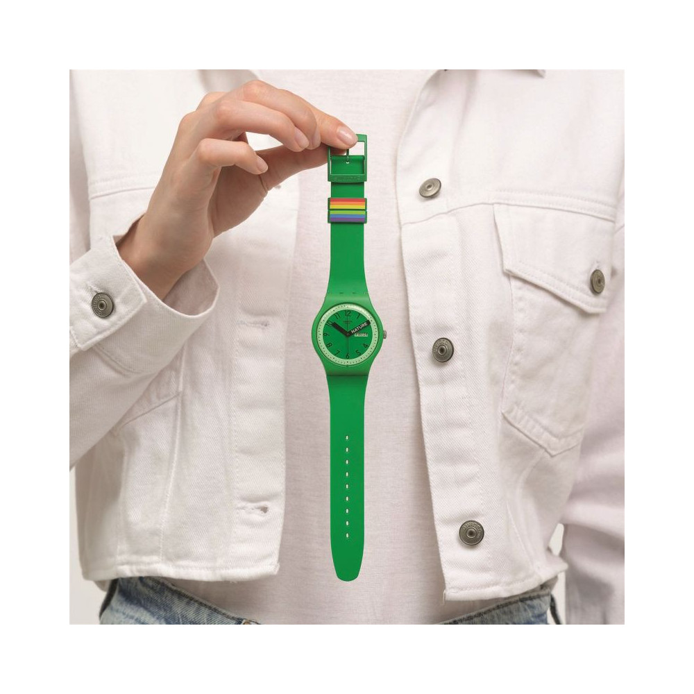 Montre  SWATCH PROUDLY GREEN