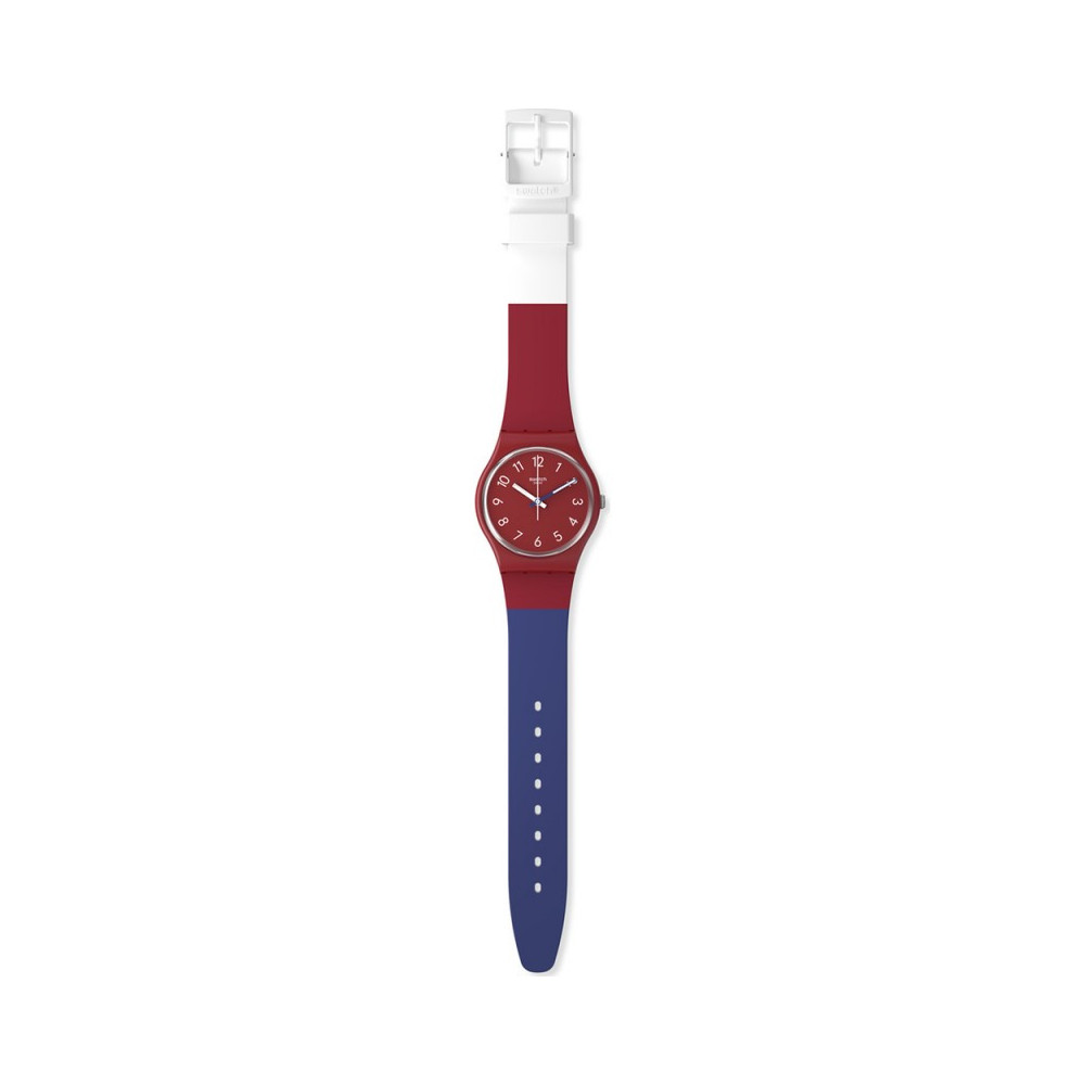 MONTRE MIXTE SWATCH Color Blocco