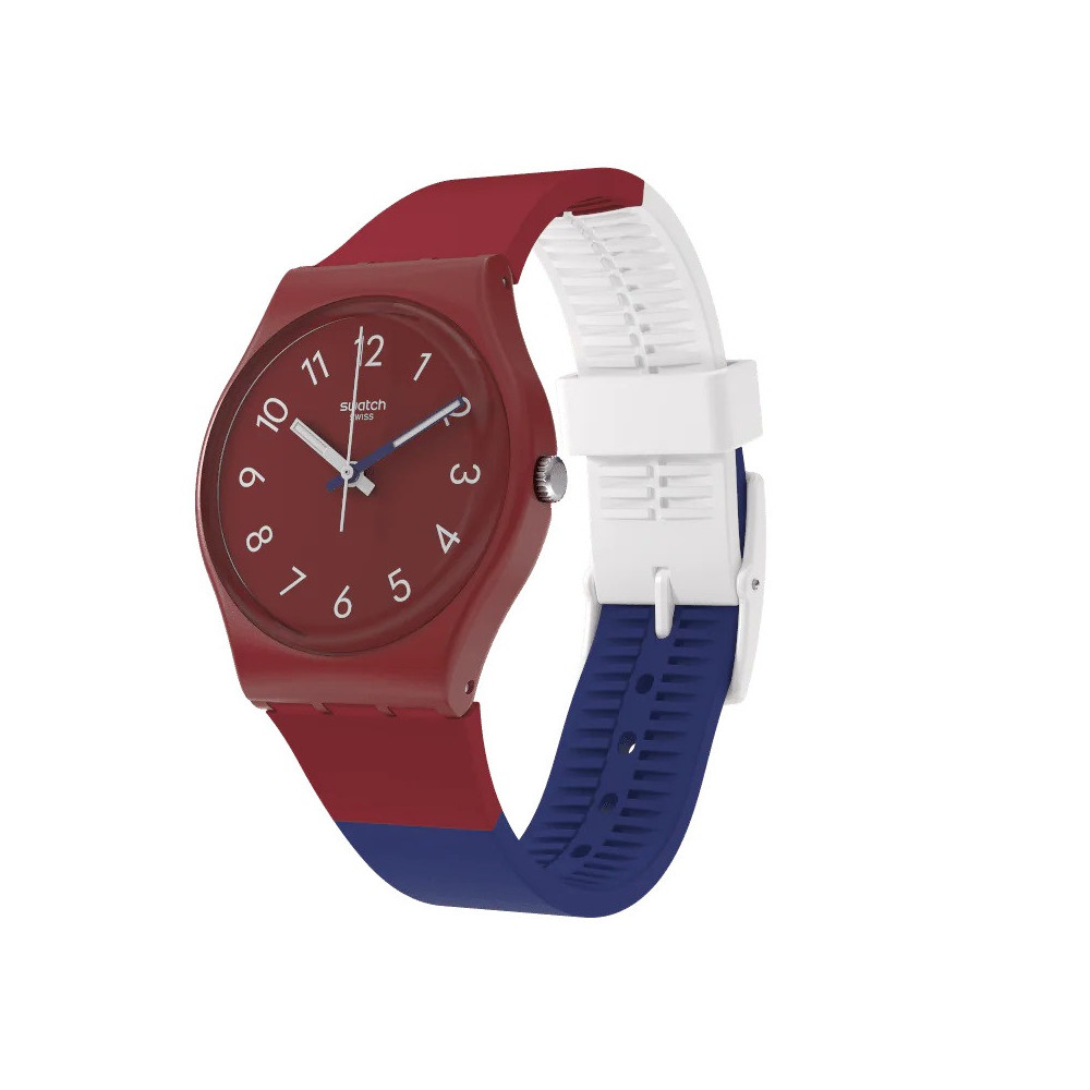 MONTRE MIXTE SWATCH Color Blocco