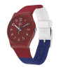 MONTRE MIXTE SWATCH Color Blocco
