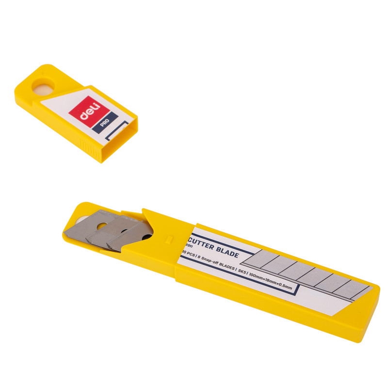 ETUI 10 LAMES CUTTER GETEC 25MM