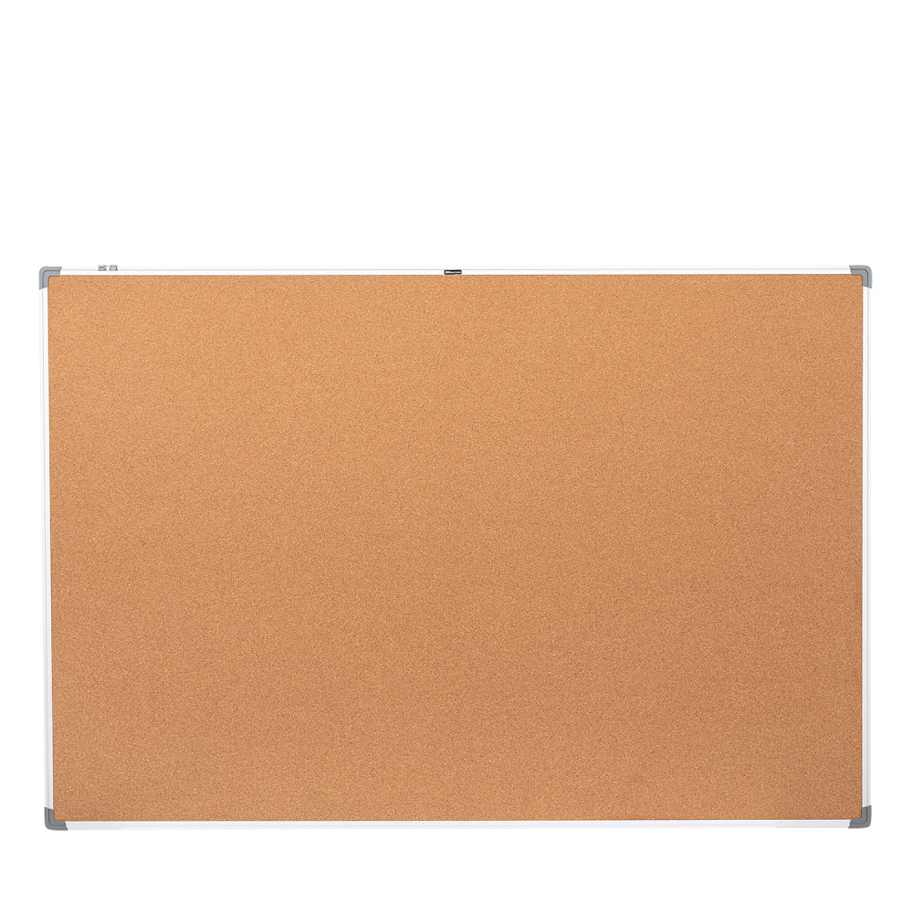 TABLEAU D'AFFICHAGE DELI EN LIEGE CADRE ALUUMINIUM / 120X180 CM