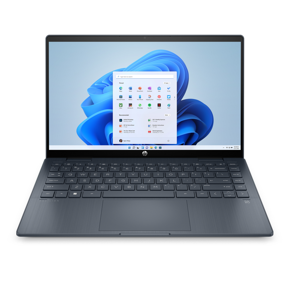 PC Portable HP Pavilion X360 2en1 14-ek1002nk / i5 13è Gén  / 8 Go / WIN11 / Bleu