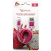 Câble USB Vers Micro USB / 1M / Rose