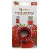 Câble USB Vers Micro USB / 1M / Rouge