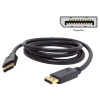Câble DisplayPort 1.4 - 1.5M / NOIR
