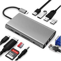 Convertisseur TYPE C Vers HDTV 11en1