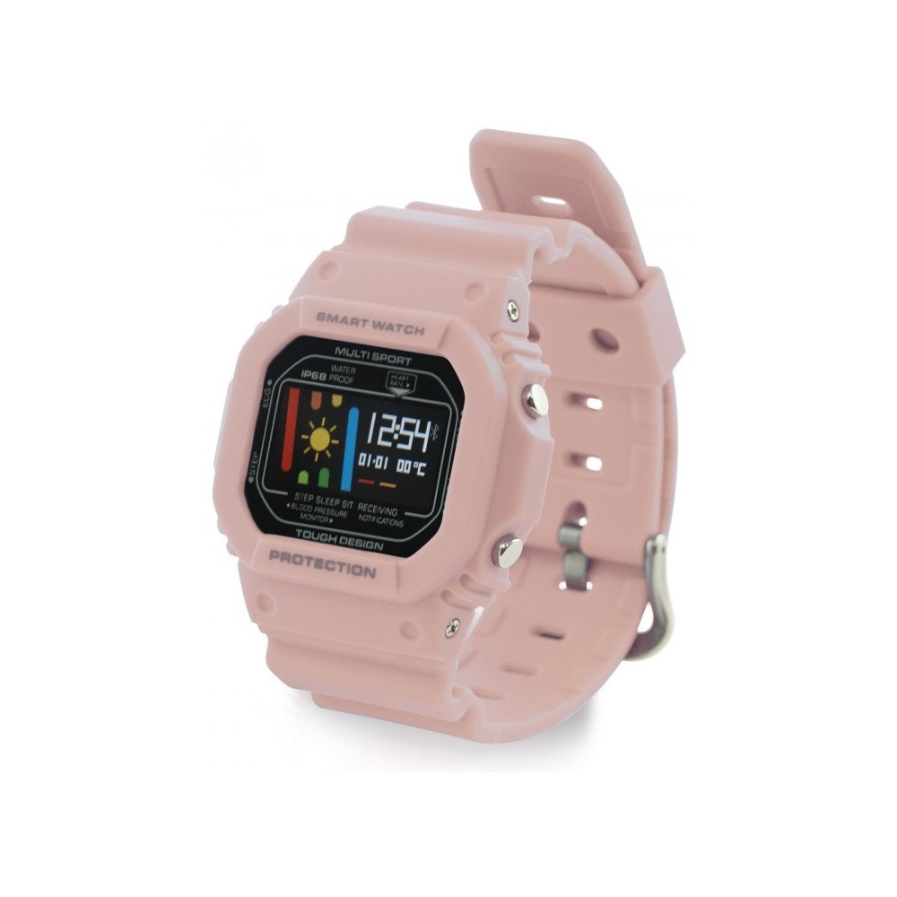 Montre connectée Ksix Fitness Band Retro IP 68 / Rose