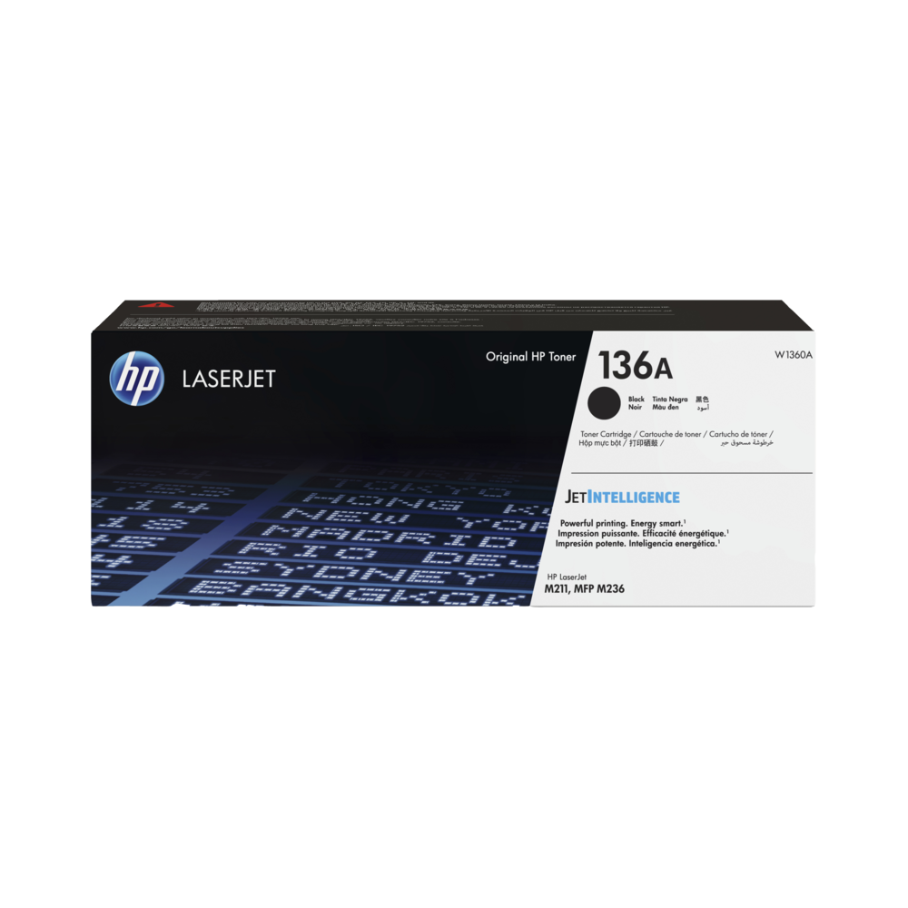 Toner ORIGINAL HP LaserJet 136A / Noir